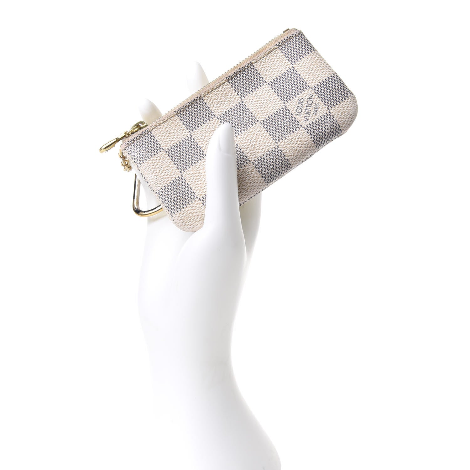 Louis Vuitton Damier Azur Key Pouch 2 of 9