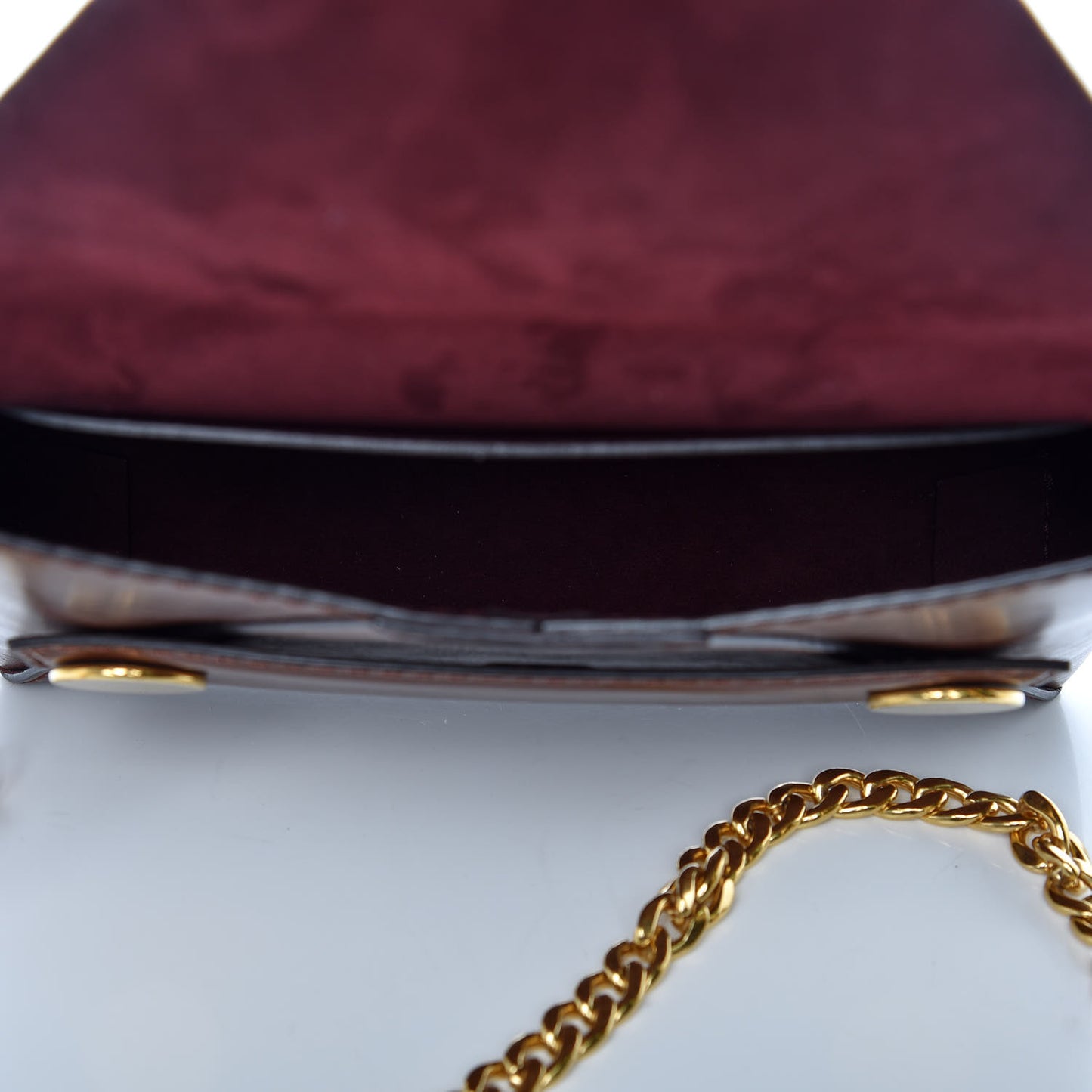 Eco Alter Nappa Small Popper Shoulder Bag Cognac