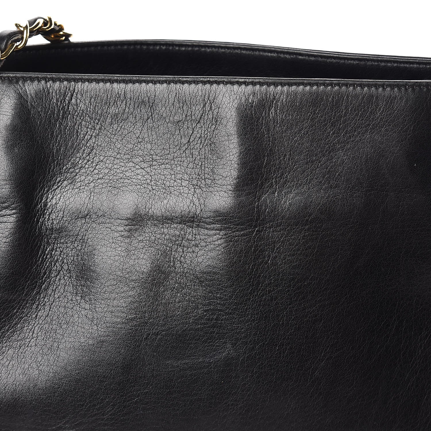 Chanel Lambskin Quilted Shoulder Bag Black 15 of 16