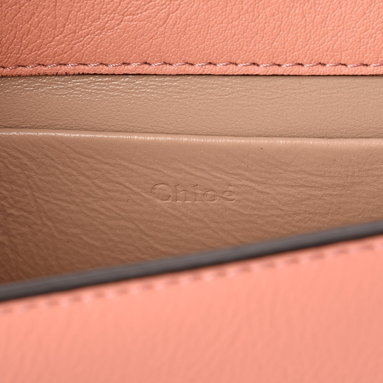 Chloe Calfskin Small Nile Bracelet Minaudiere Bag Ideal Blush 6 of 7