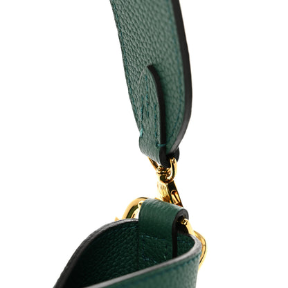 Moynat Taurillon Blush Baluchon BB Emerald 10 of 10