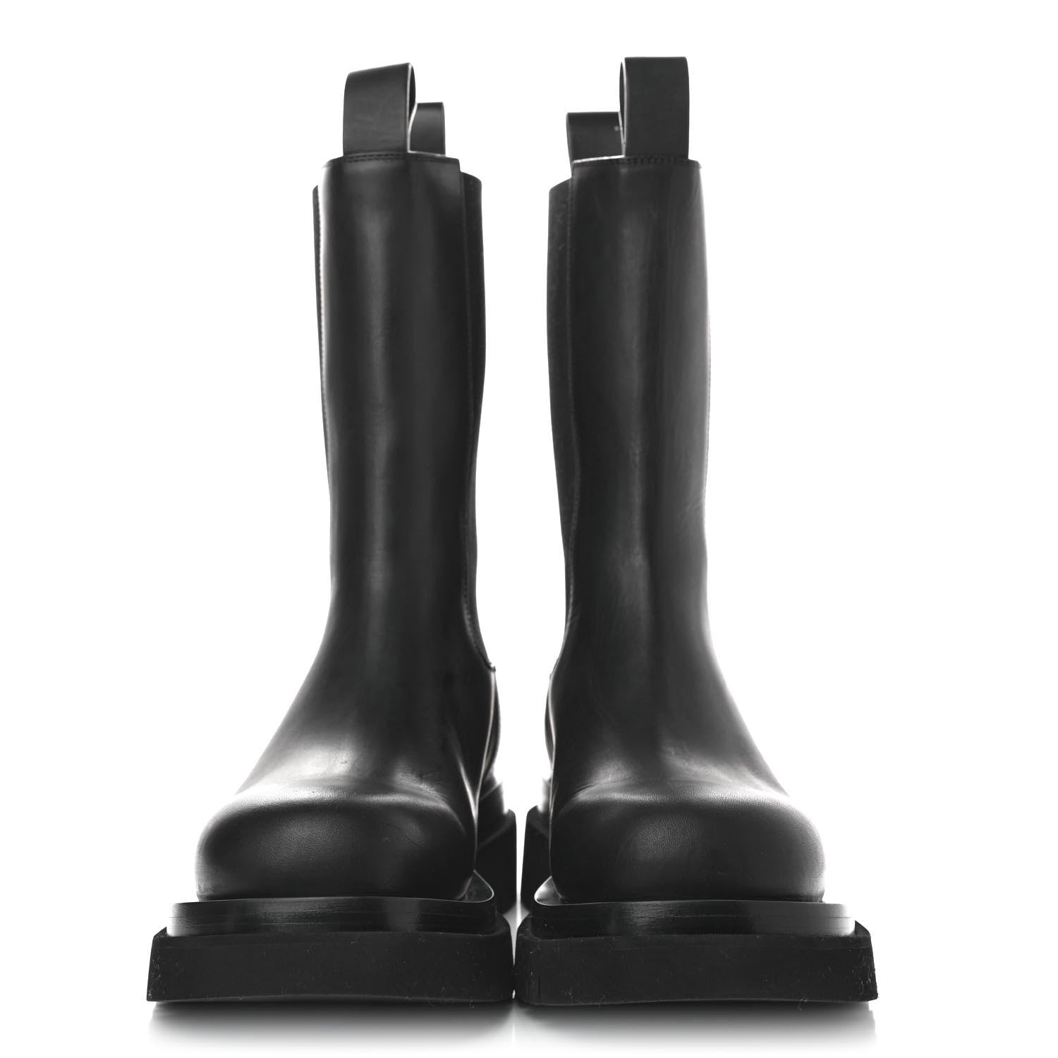 Bottega Veneta Calfskin The Lug Chelsea 55mm Boots 40 Black 2 of 14