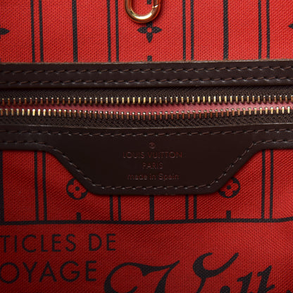 Louis Vuitton Damier Ebene Neverfull MM 6 of 14