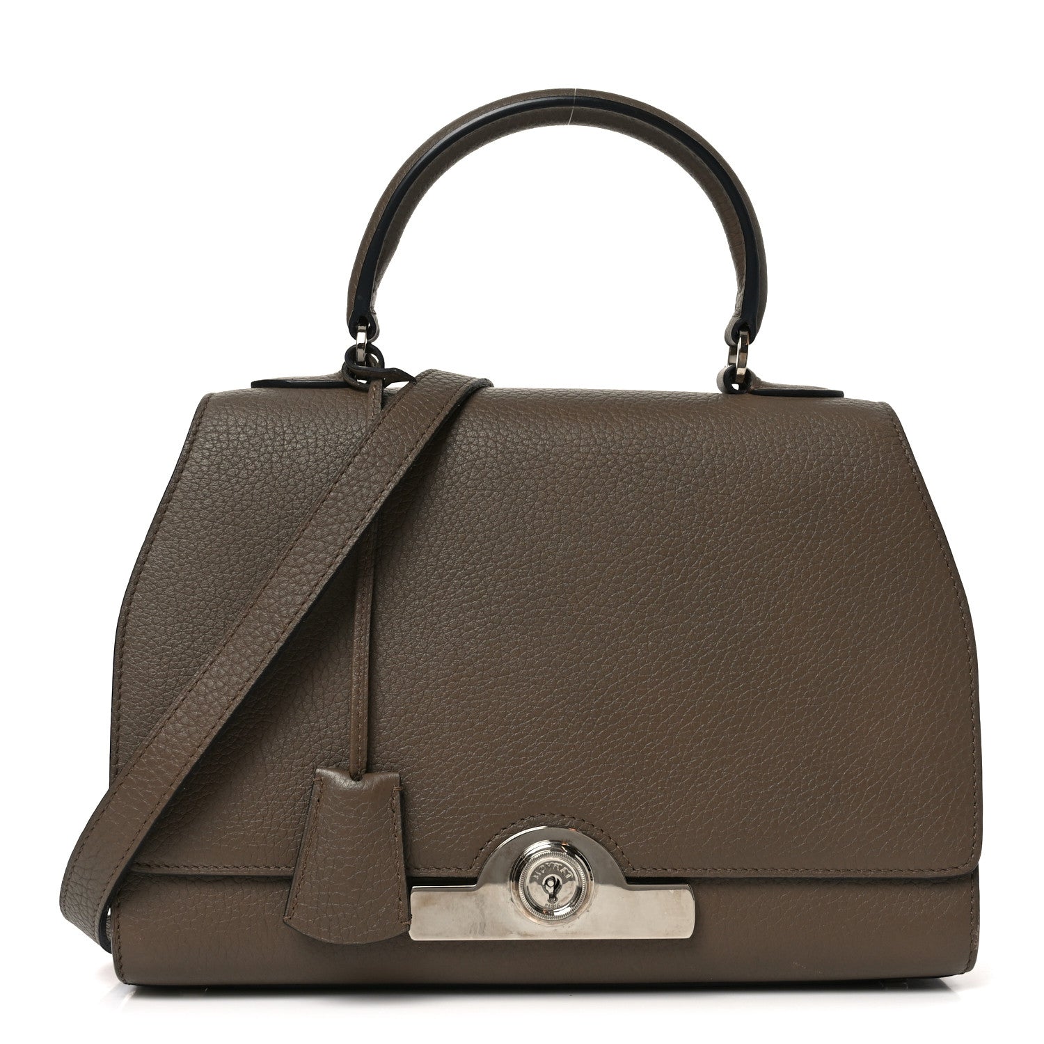 Moynat Taurillon Blush Rejane PM Taupe 1 of 9