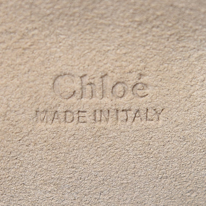Chloe Suede Calfskin Medium Faye Shoulder Bag Black 8 of 14