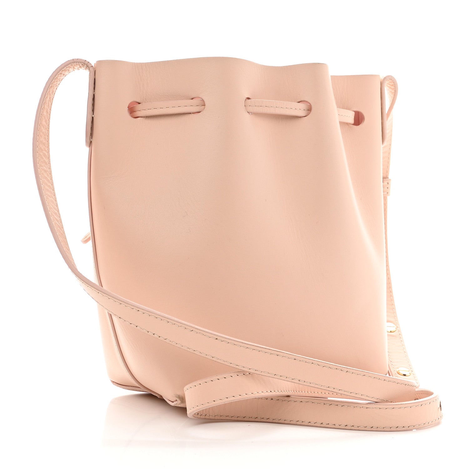 Mansur Gavriel Calfskin Mini Mini Bucket Bag Rosa 3 of 10