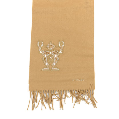 Hermes Cashmere Mr Farrier Muffler 3 of 4