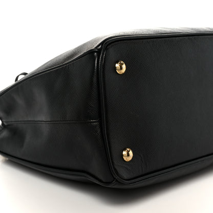 Prada Saffiano Lux Medium Tote Black 10 of 11