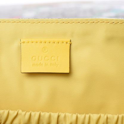 Gucci GG Supreme Monogram Love Pets Diaper Bag Yellow 8 of 11