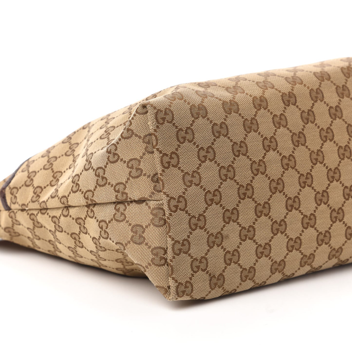 Monogram Web Medium Flat Messenger Bag Brown