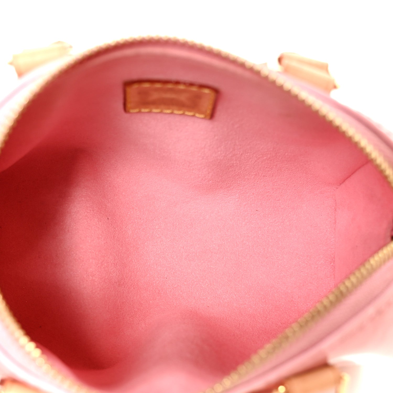 Louis Vuitton Vernis Monogram Nano Speedy Mochi Pink 4 of 11