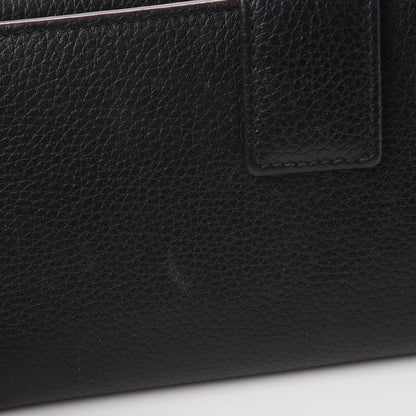 Alexander McQueen Calfskin Skull Continental Wallet Black 17 of 20