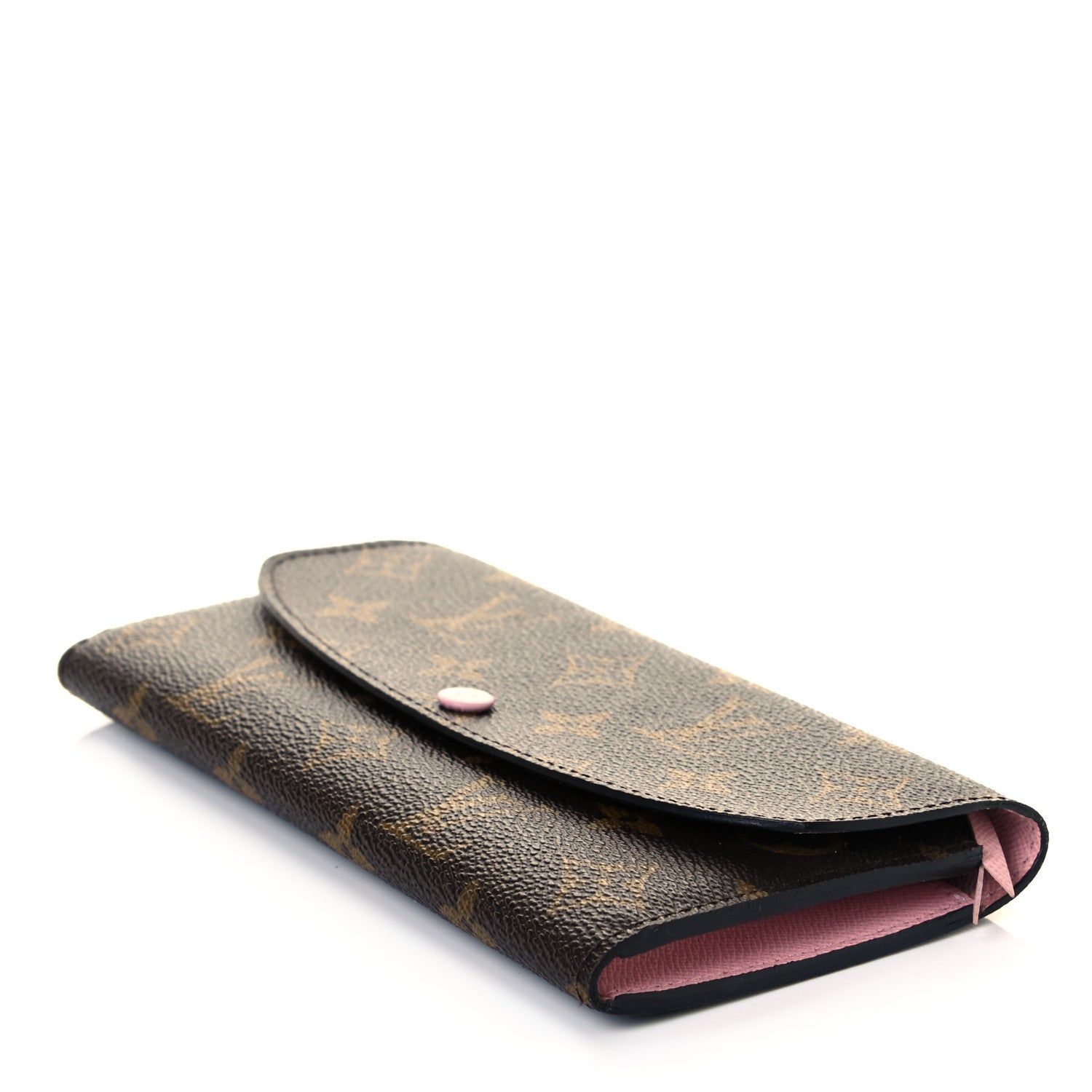 Louis Vuitton Monogram Emilie Wallet Rose Ballerine 5 of 7
