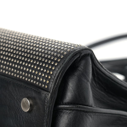 Saint Laurent Calfskin Studded Small Sac De Jour Black 8 of 19