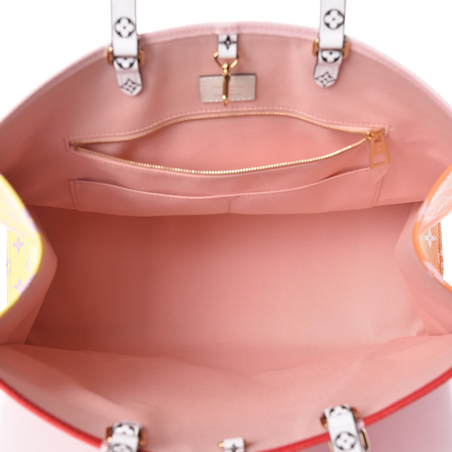 Louis Vuitton Monogram Giant Onthego GM Rouge Rose 8 of 12