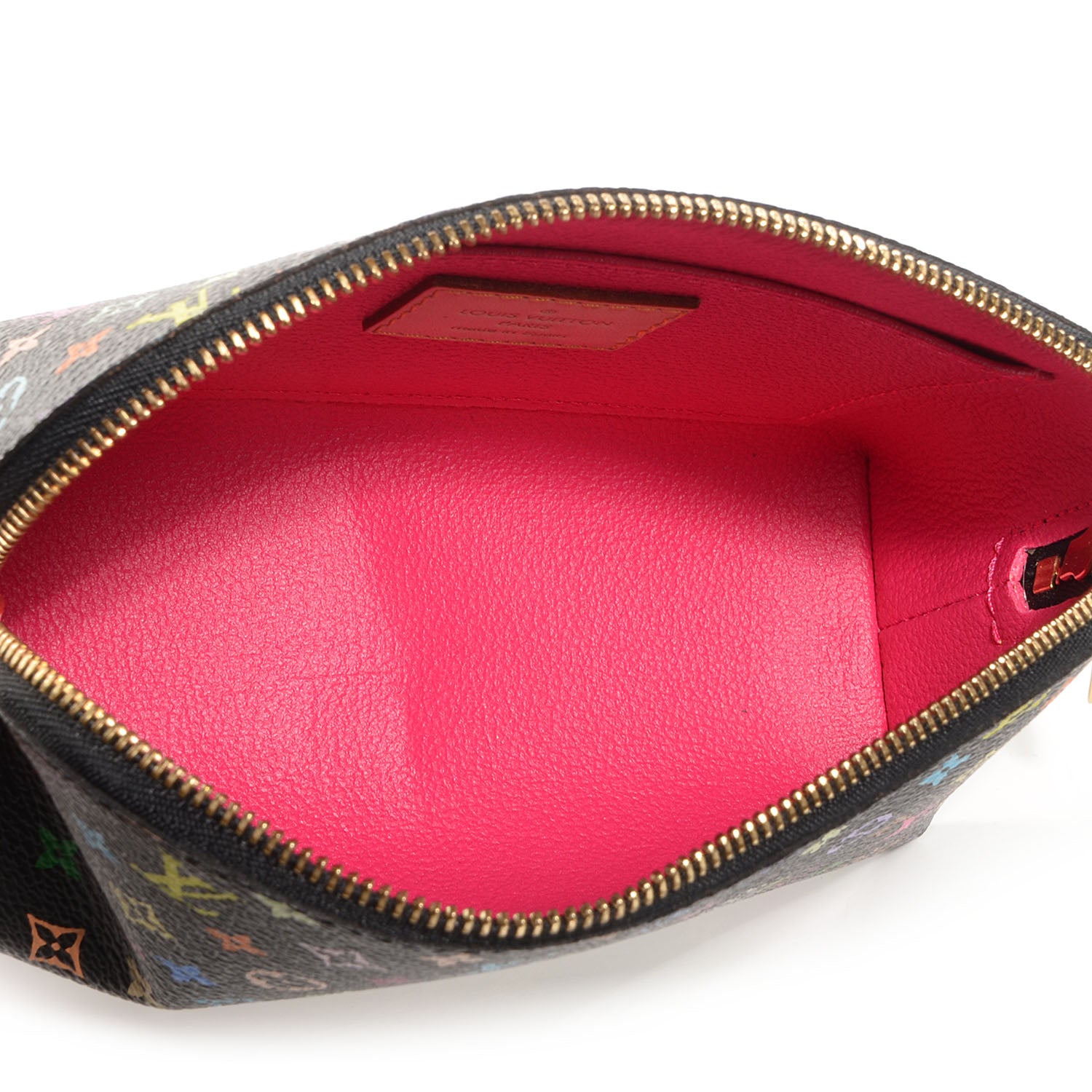 Louis Vuitton Monogram Multicolor Cosmetic Pouch Black Grenade 5 of 7