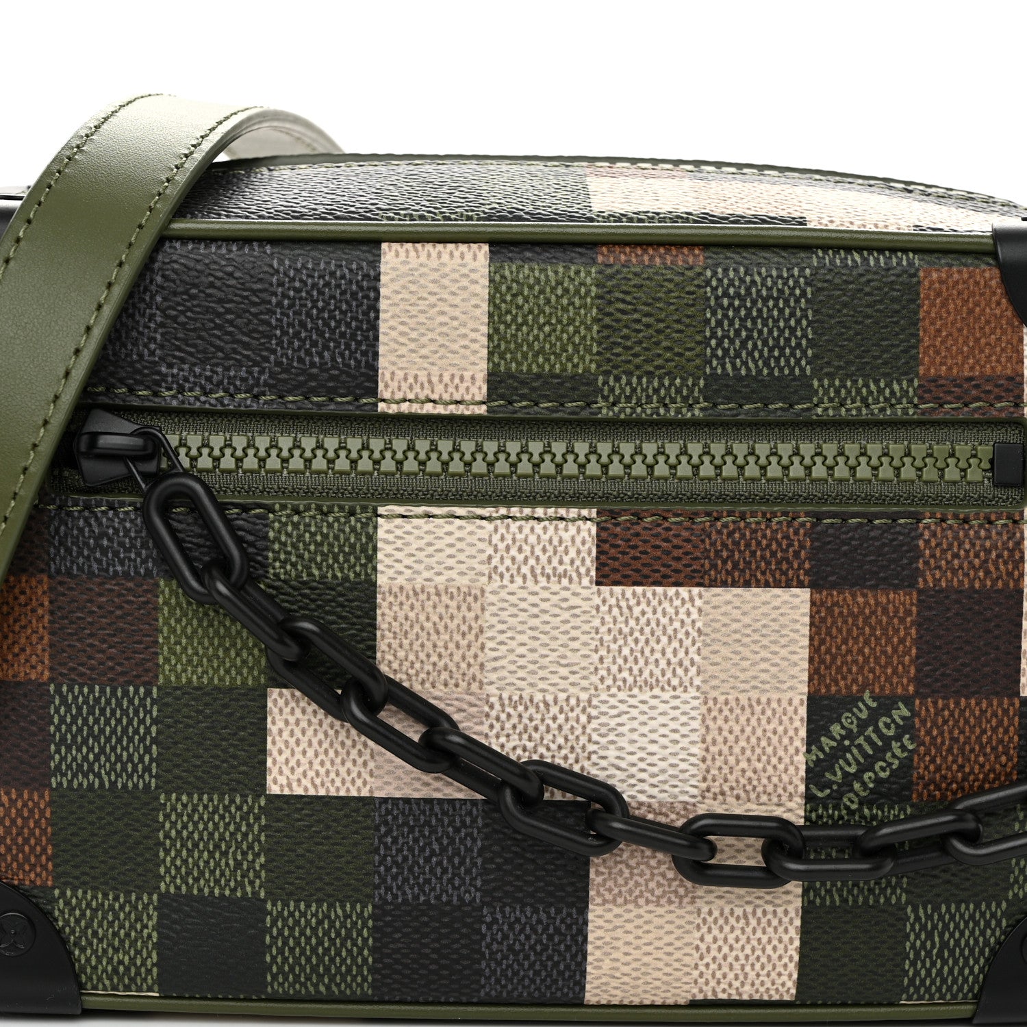Louis Vuitton Damoflage Mini Soft Trunk Green 7 of 9