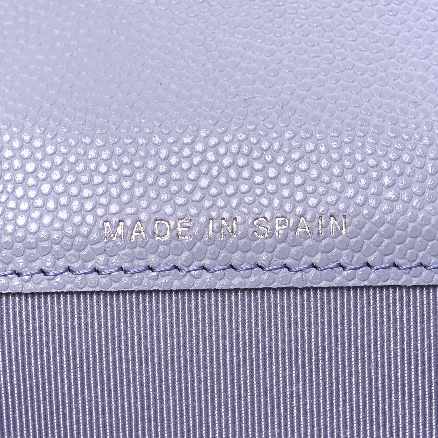 Chanel Caviar Quilted Flap Card Holder Wallet Light Purple 7 of 8