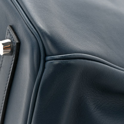 Hermes Swift Birkin 35 Bleu De Prusse 14 of 15