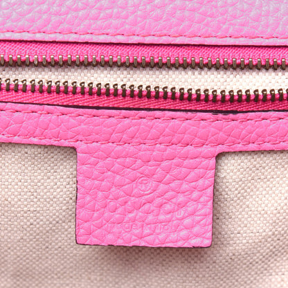 Gucci Calfskin Small GG Marmont Top Handle Bag Pink Tropical Flower 7 of 24