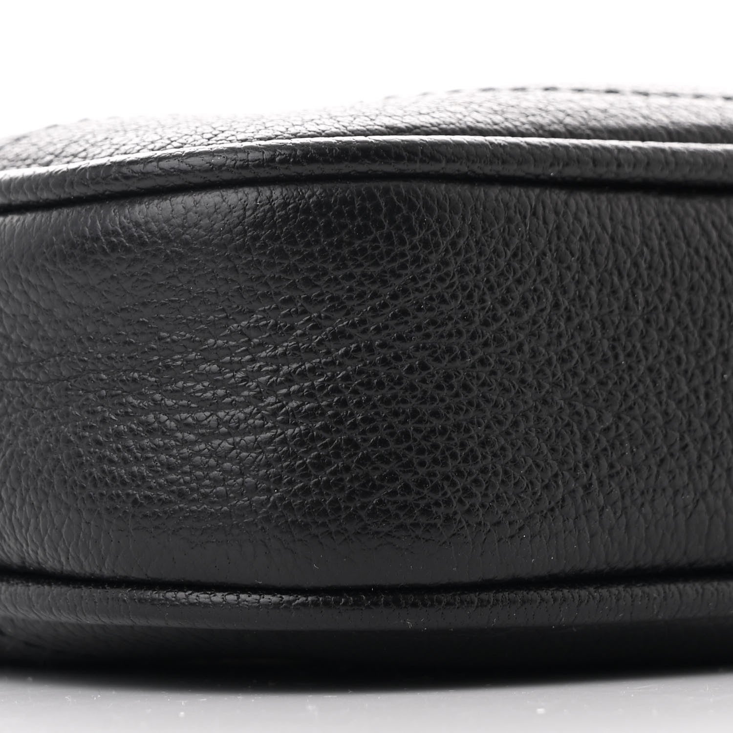 Gucci Goatskin Mini Aphrodite Shoulder Bag Black 9 of 10