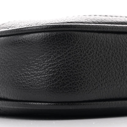 Gucci Goatskin Mini Aphrodite Shoulder Bag Black 9 of 10