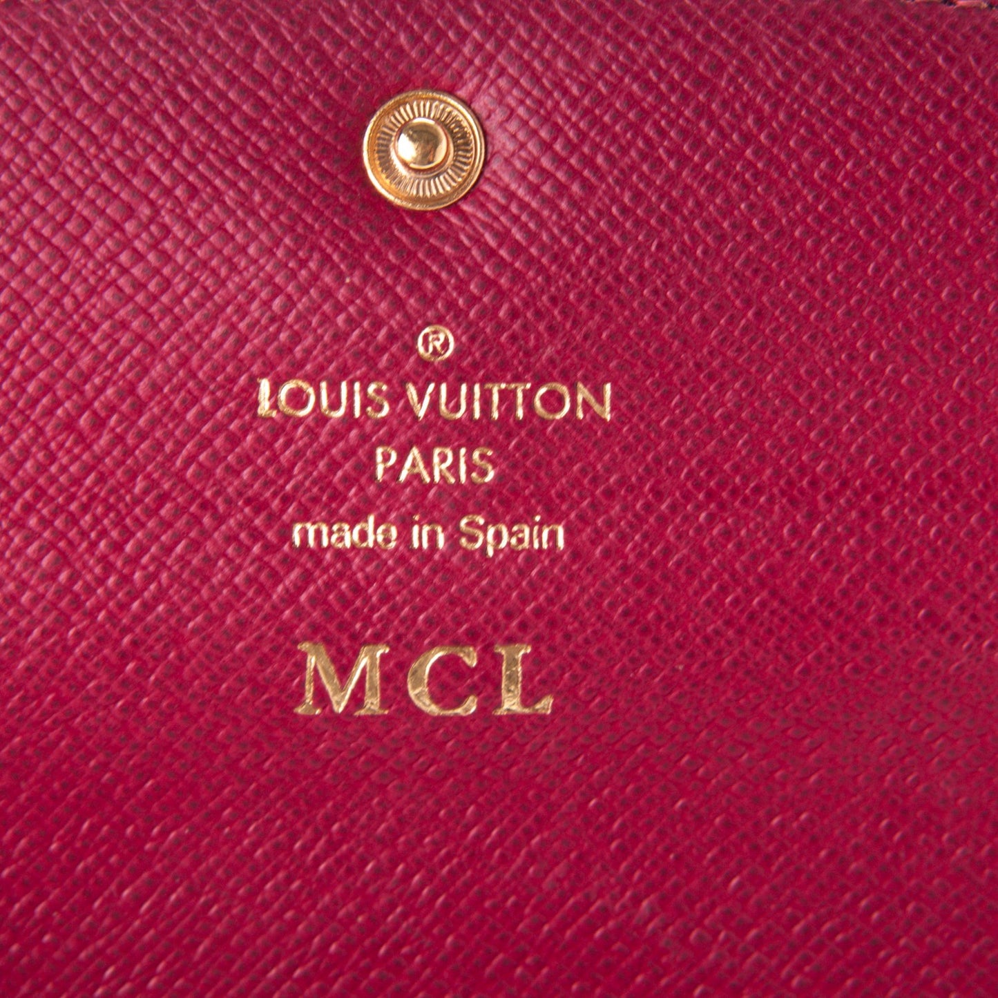 Monogram Emilie Wallet Fuchsia