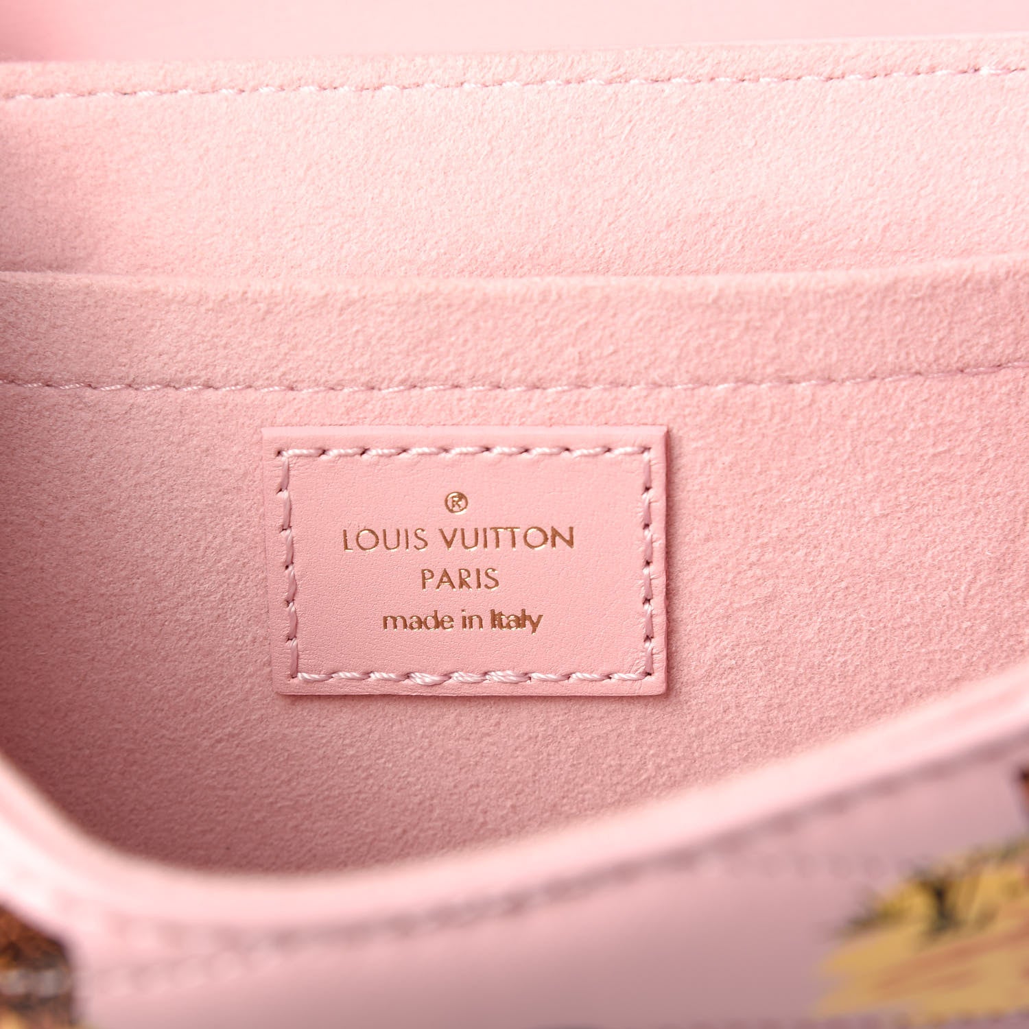 Louis Vuitton Calfskin Leopard Print New Wave Chain PM Light Pink 6 of 9