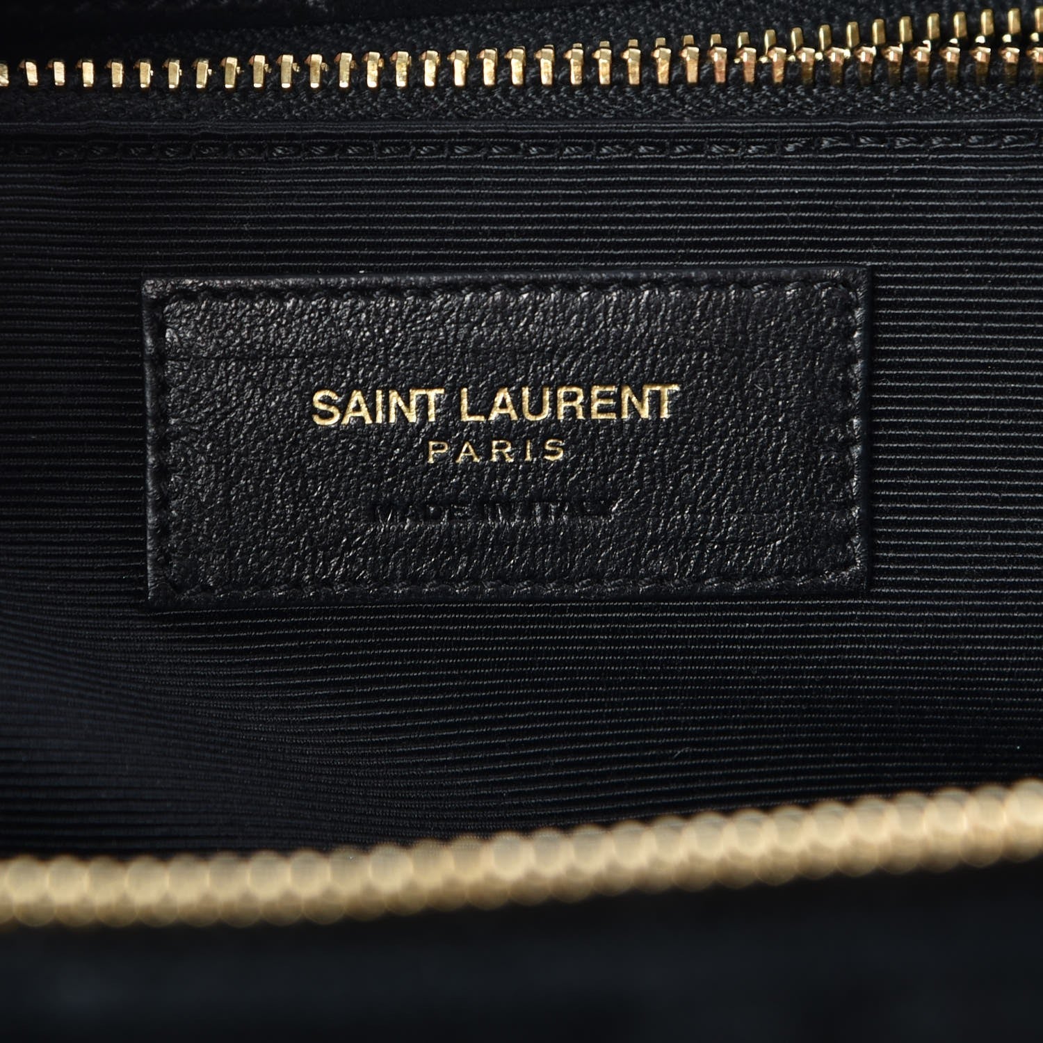 Saint Laurent Suede Monogram Cassandre Shopper Black 7 of 7