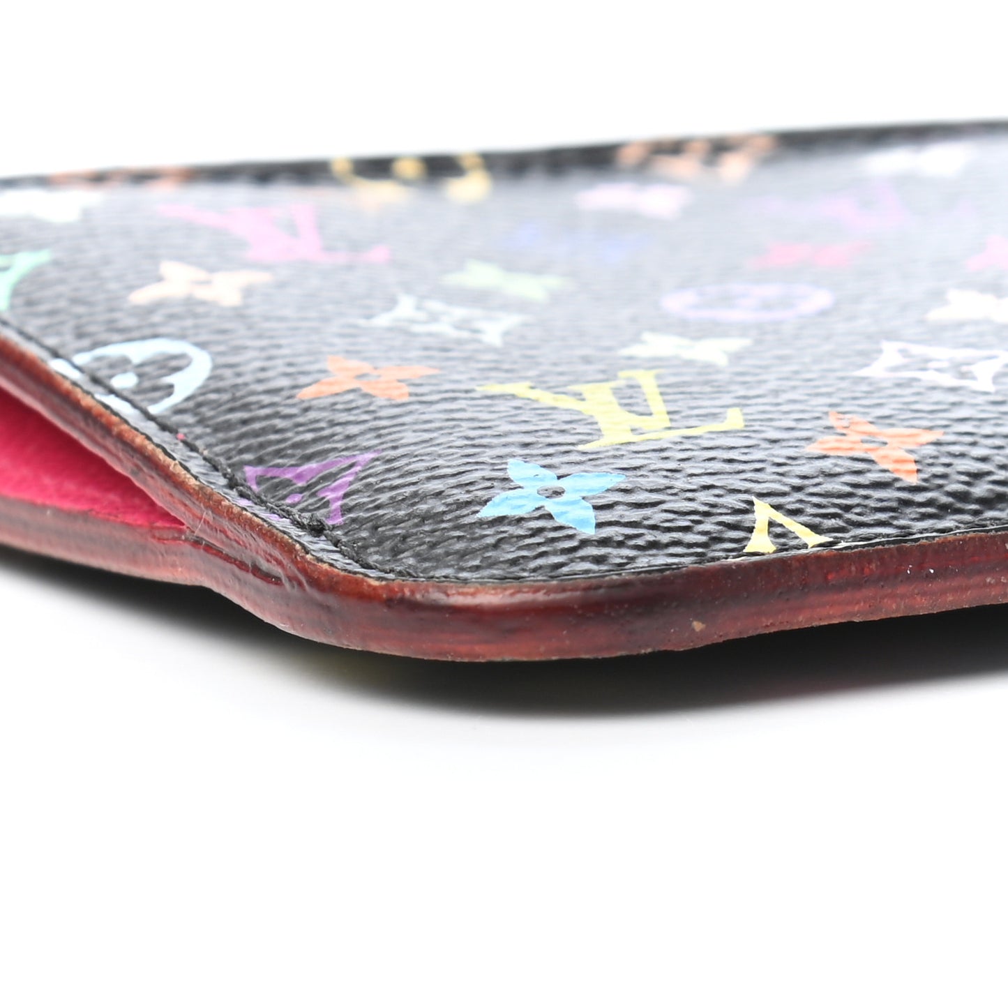 Monogram Multicolor Key Pouch Black Grenade