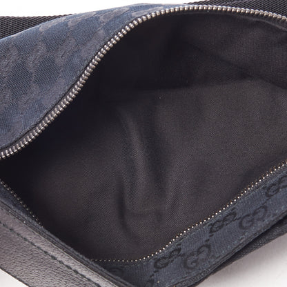 Gucci GG Monogram Double Pocket Belt Bag Black 6 of 6