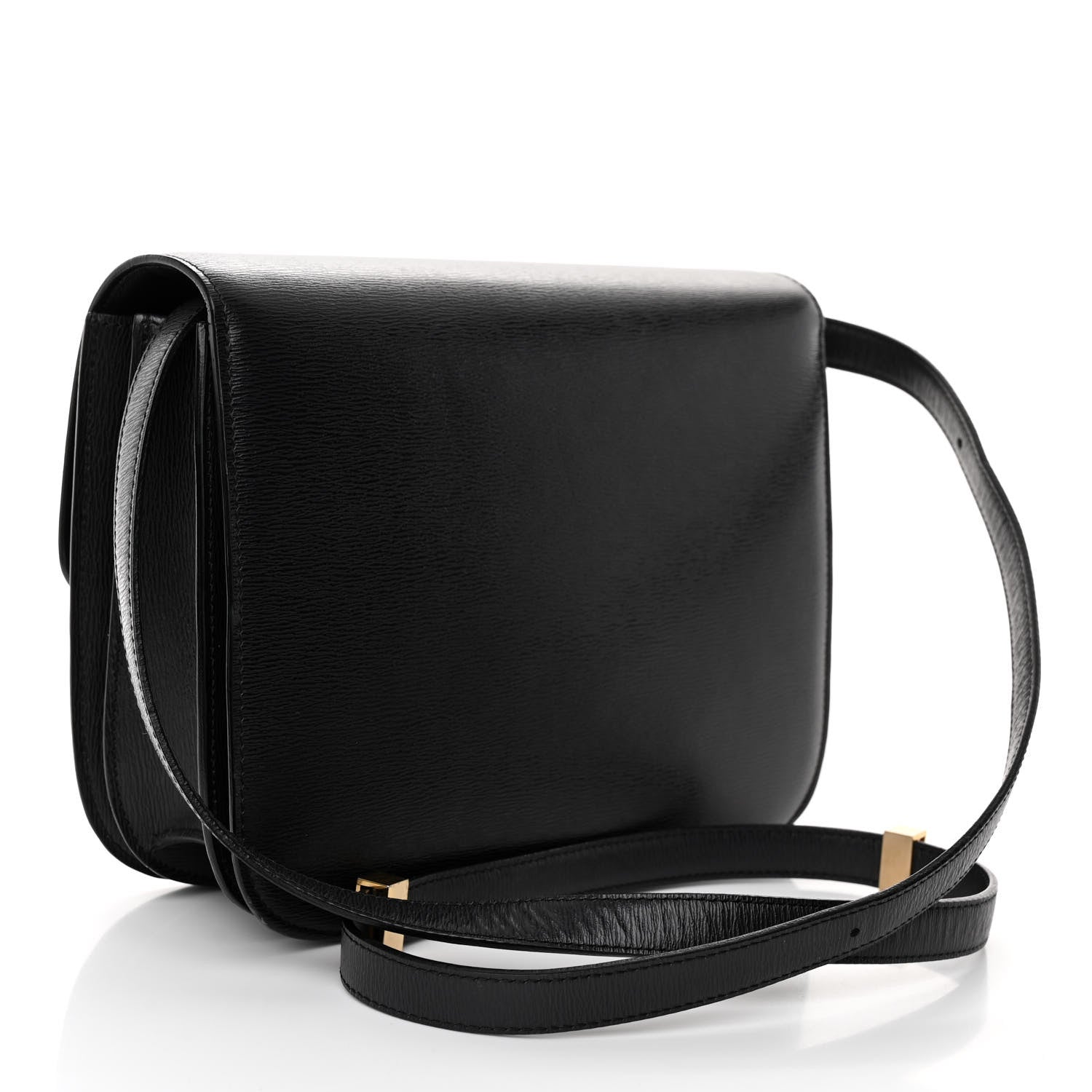 Celine Liege Calfskin Medium Classic Box Flap Bag Black 3 of 9