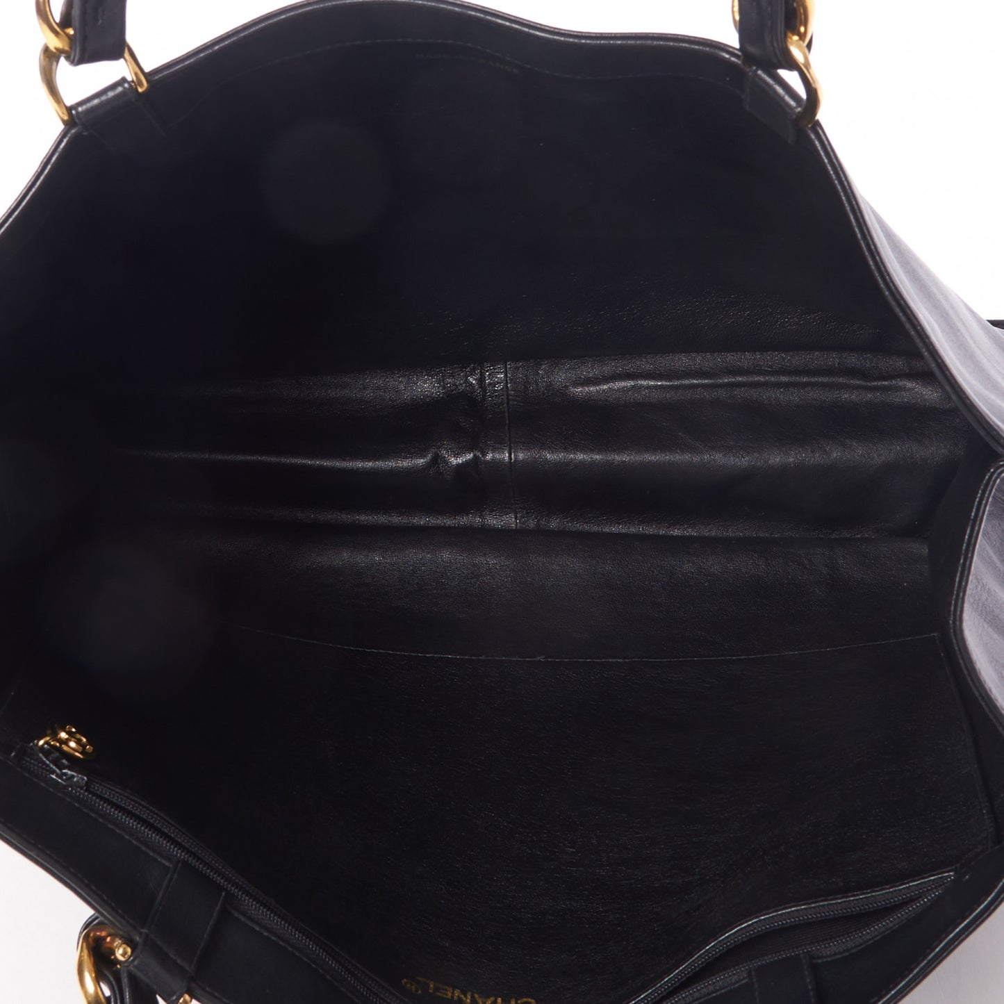 Lambskin CC Tote Black