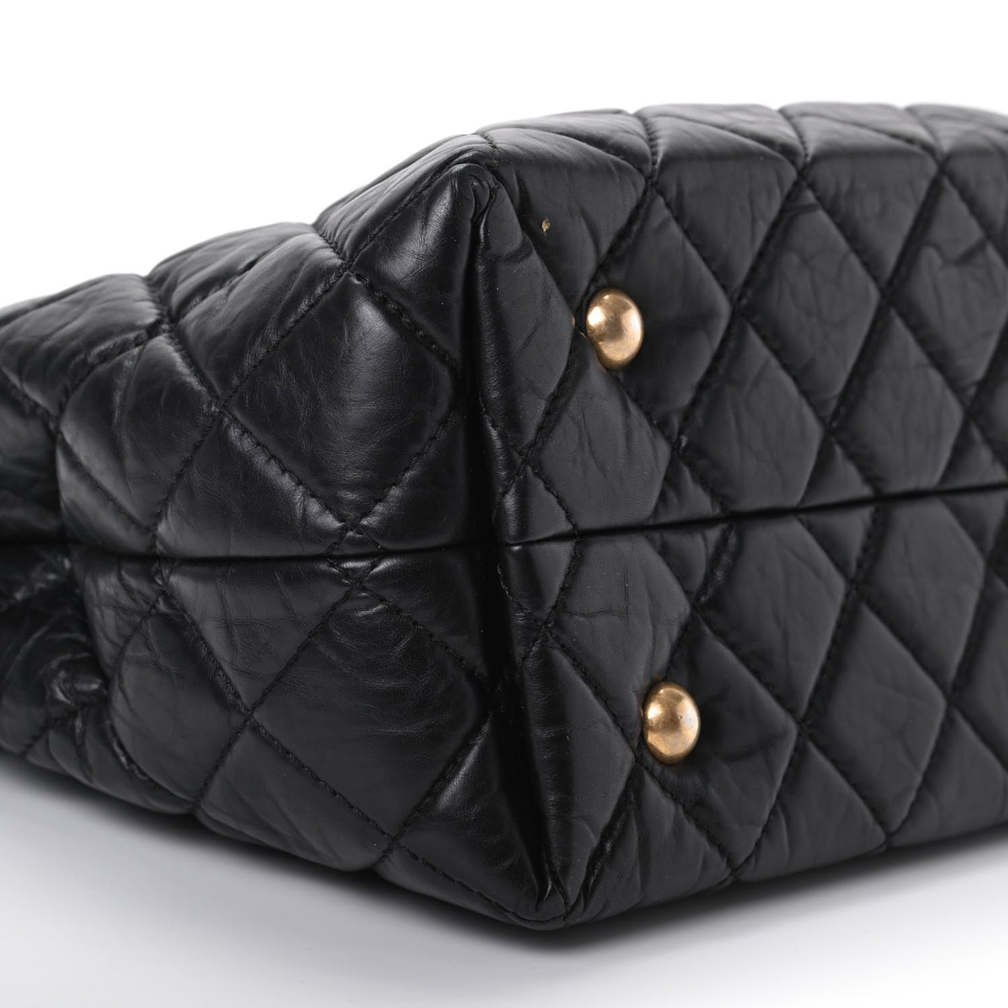 Aged Calfskin Reissue 2.55 Tote Black