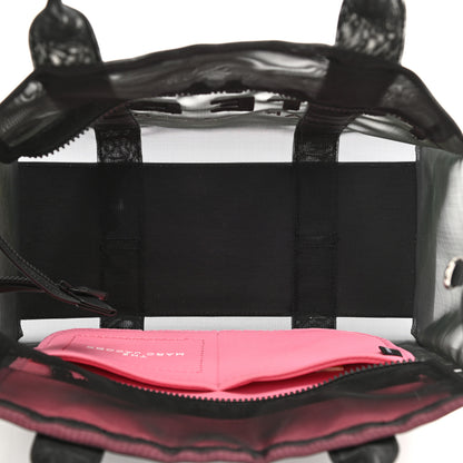 Marc Jacobs Nylon The Mesh Medium Tote Bag Black Pink 5 of 10