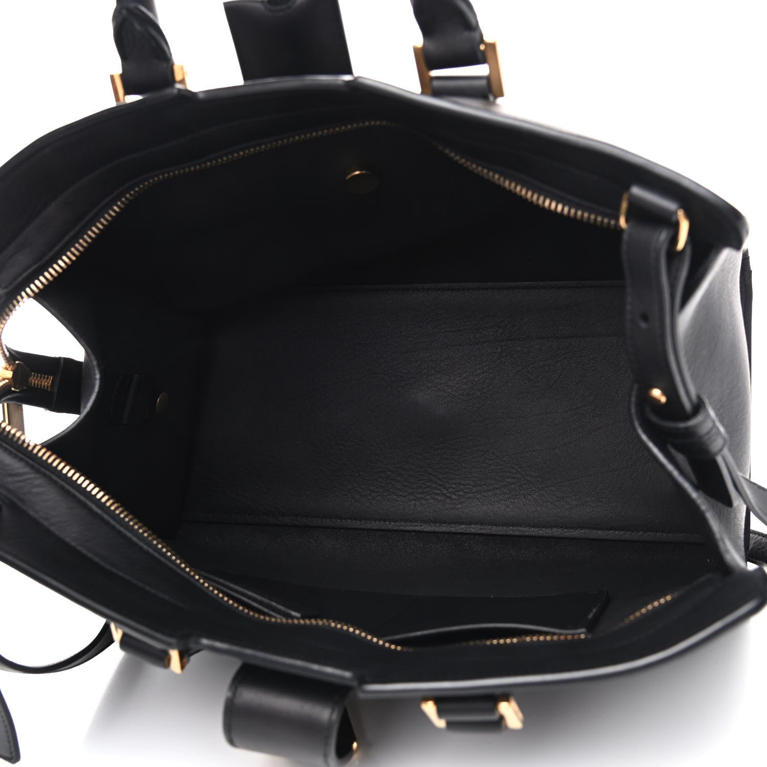 Saint Laurent Calfskin Small Classic Y Cabas Black 6 of 23