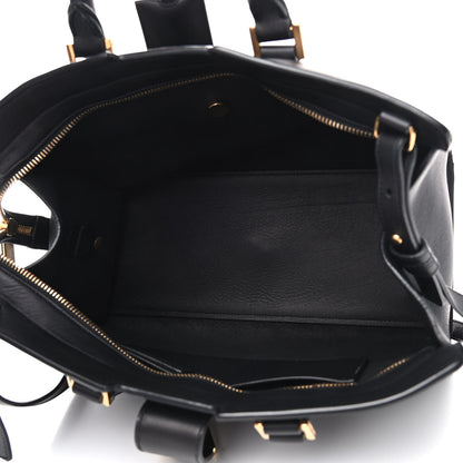 Saint Laurent Calfskin Small Classic Y Cabas Black 6 of 23