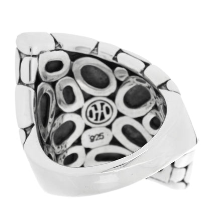 John Hardy Sterling Silver Kali Ring 61 9.5 3 of 4