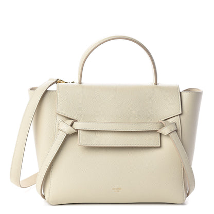 Celine Grained Calfskin Micro Belt Bag Linen 1 of 9