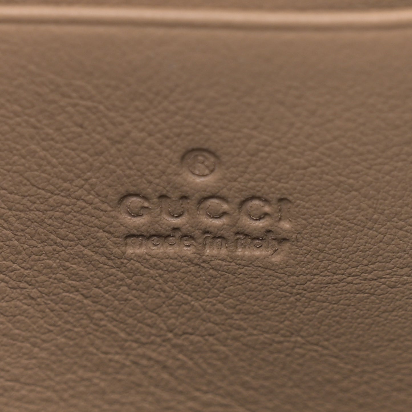 GG Supreme Monogram Mini Dionysus Chain Wallet Beige Taupe