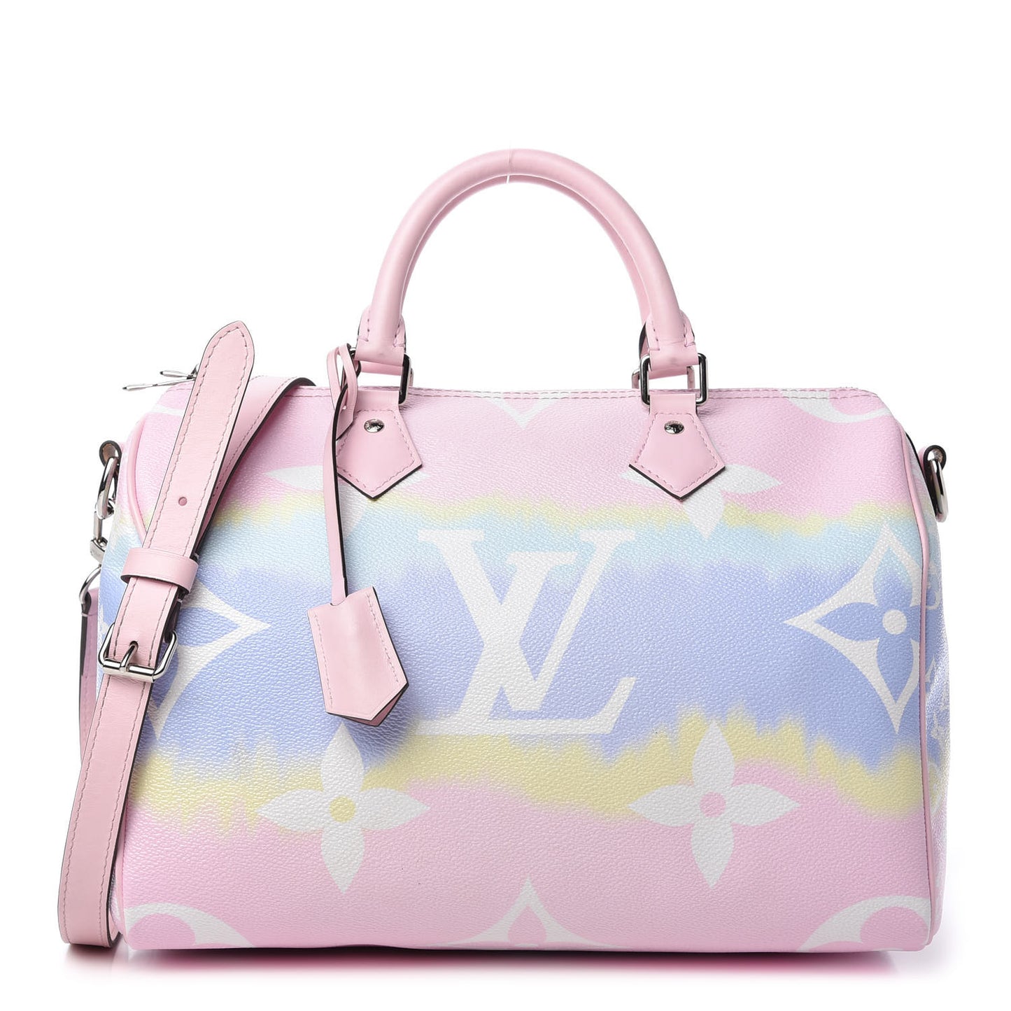 Monogram Escale Speedy Bandouliere 30 Pastel