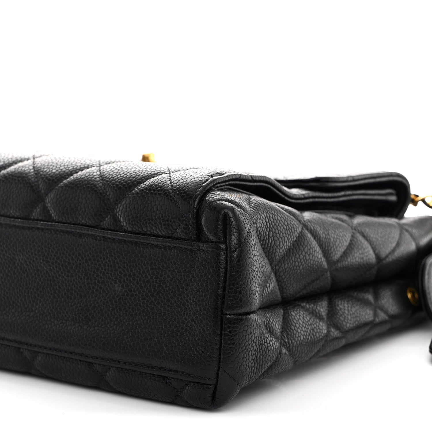 Chanel Caviar Quilted Flap Shoulder Bag Black 11 of 11