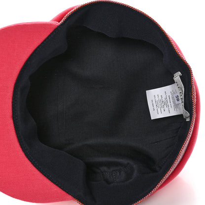 Hermes Toile De Chanvre Cotton Stretch Cavale Pop Cap 58 Rose 7 of 11