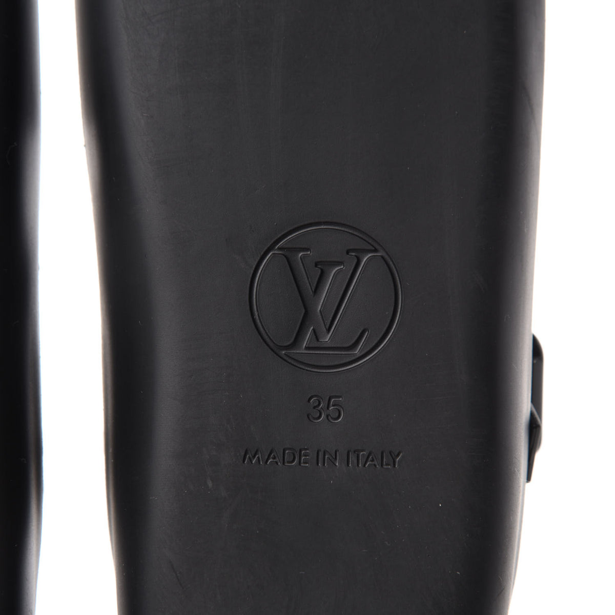 Louis Vuitton Monogram Sunbath Flat Mule Sandals 35 Black 6 of 8