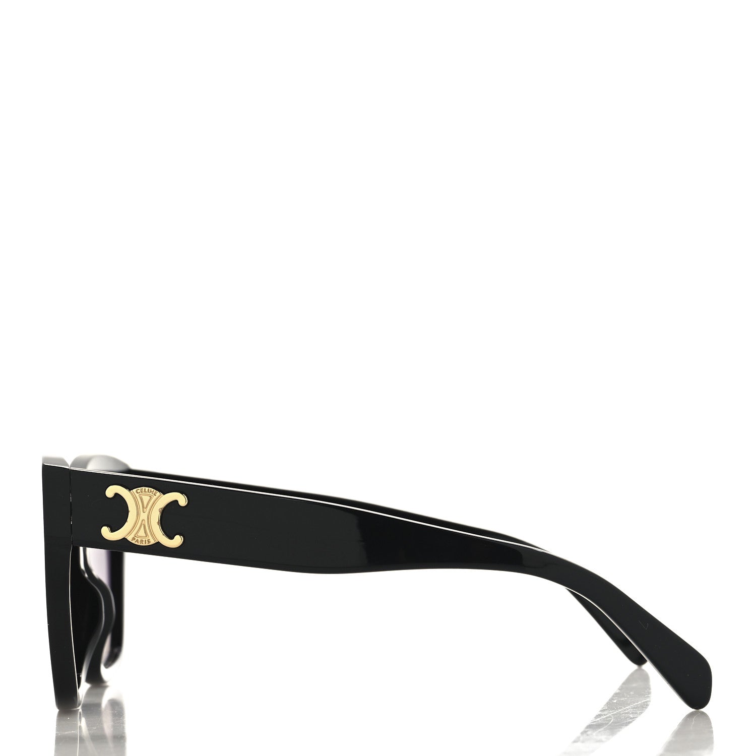 Celine Acetate Triomphe Sunglasses CL 40253I Black 3 of 8