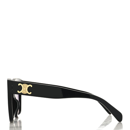 Celine Acetate Triomphe Sunglasses CL 40253I Black 3 of 8