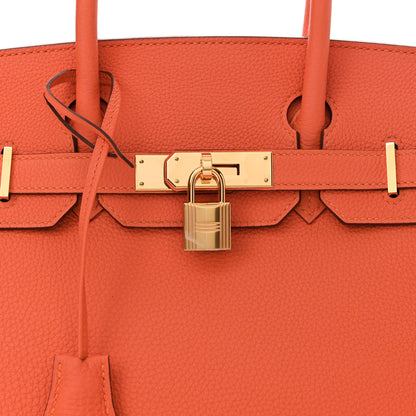 Hermes Togo Birkin 30 Feu 8 of 11