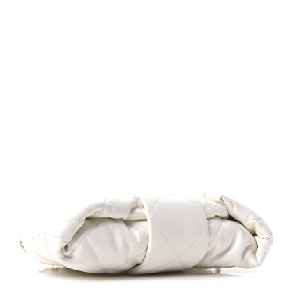 Chanel Lambskin Quilted Mini Bow Bag White 4 of 10