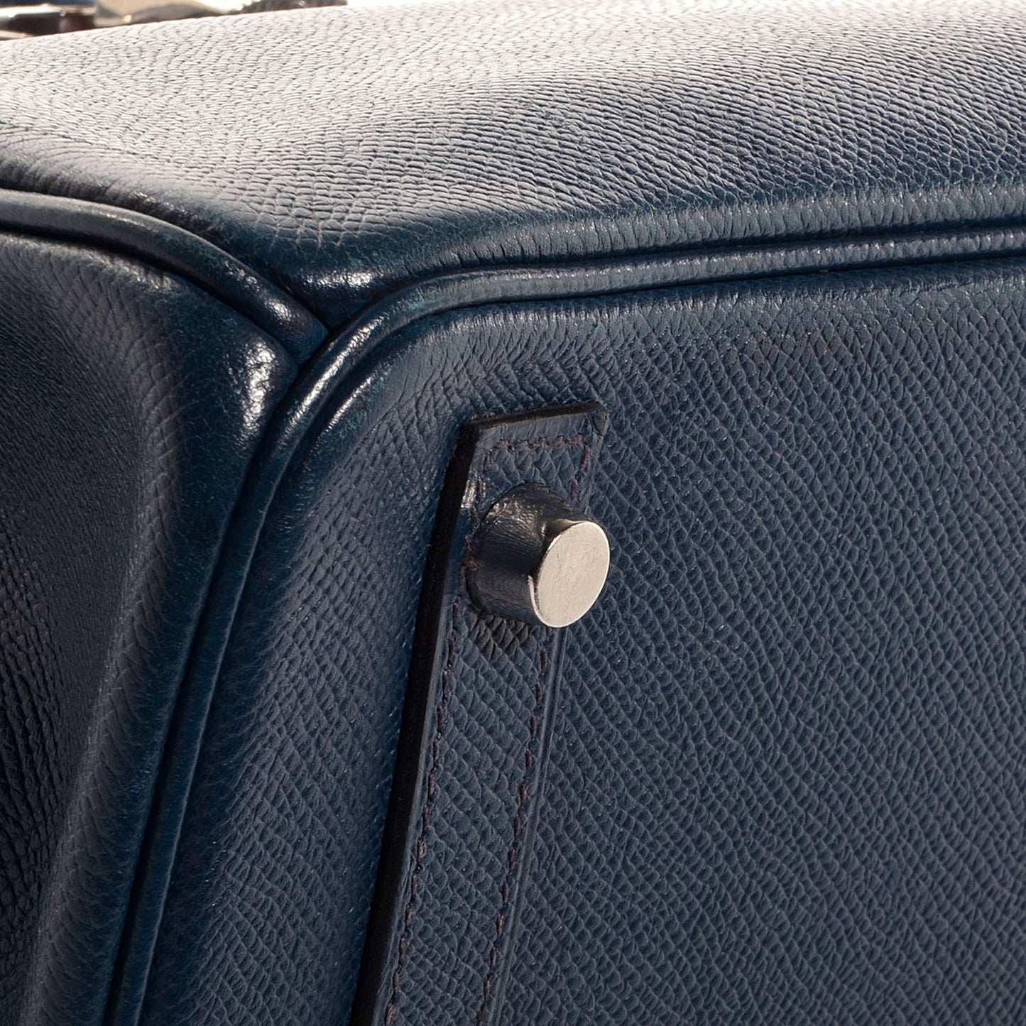 Epsom Birkin 30 Bleu de Prusse