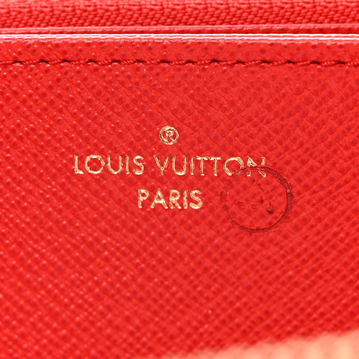 Louis Vuitton Monogram Zippy Wallet Coquelicot 6 of 6